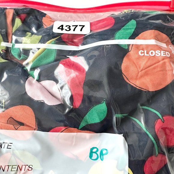 Little Party Dress Womens 16 Black Xane Alfresco Wide Leg Pant Fruit Novelty New - Picture 13 of 13